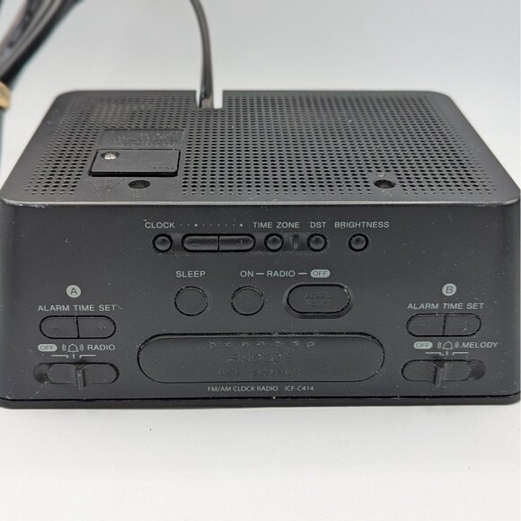 Sony Radio Alarm Clock Dream Machine ICF-C414 Large Display - Picture 5 of 6